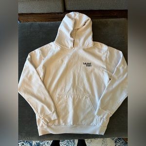 White TALENTLESS hoodie